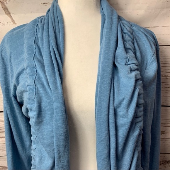 IActive Ruched Tied Open Cardigan - Picture 4 of 8